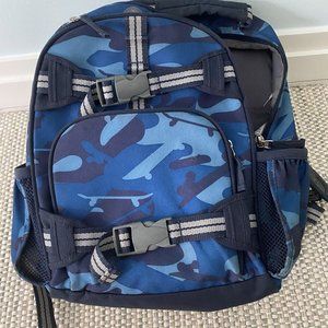 Pottery Barn Mackenzie Blue Camo Backpack Large